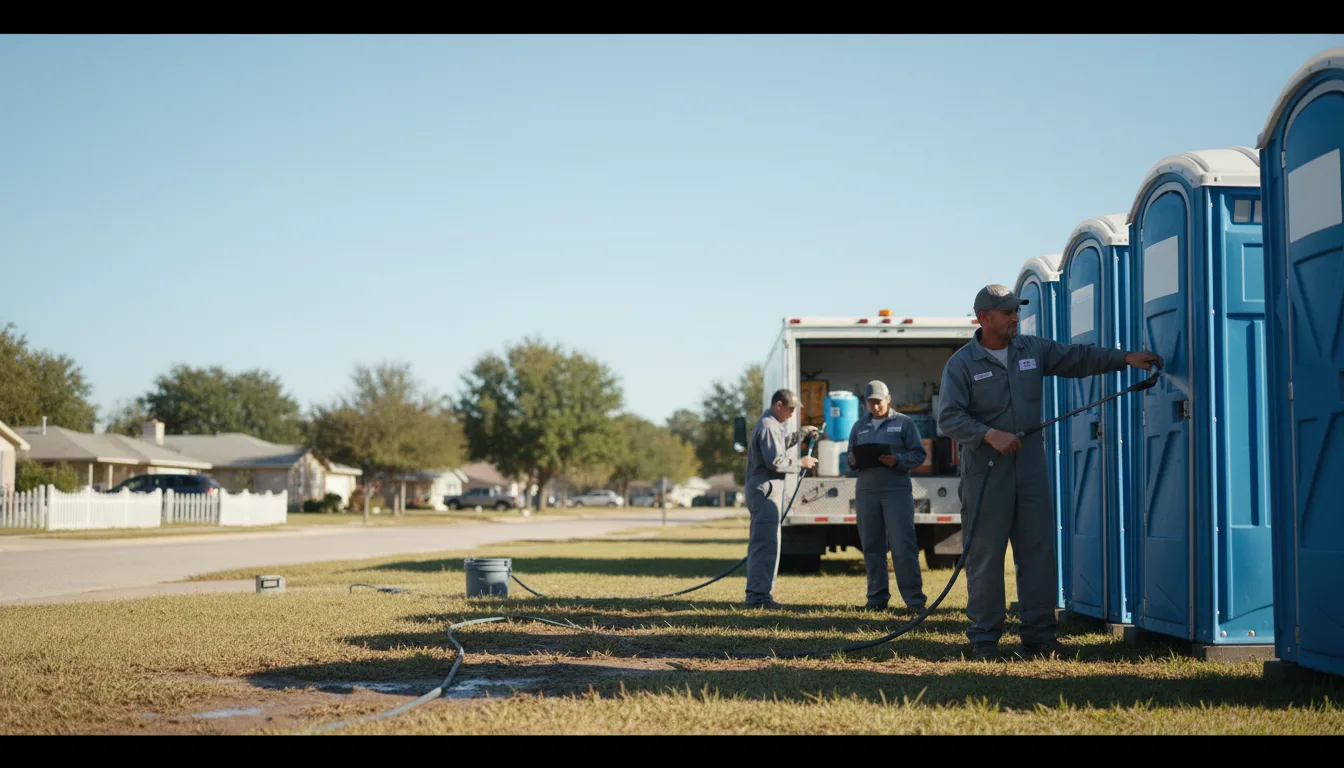 Long-Term Portable Toilet Rental in Price, TX near me